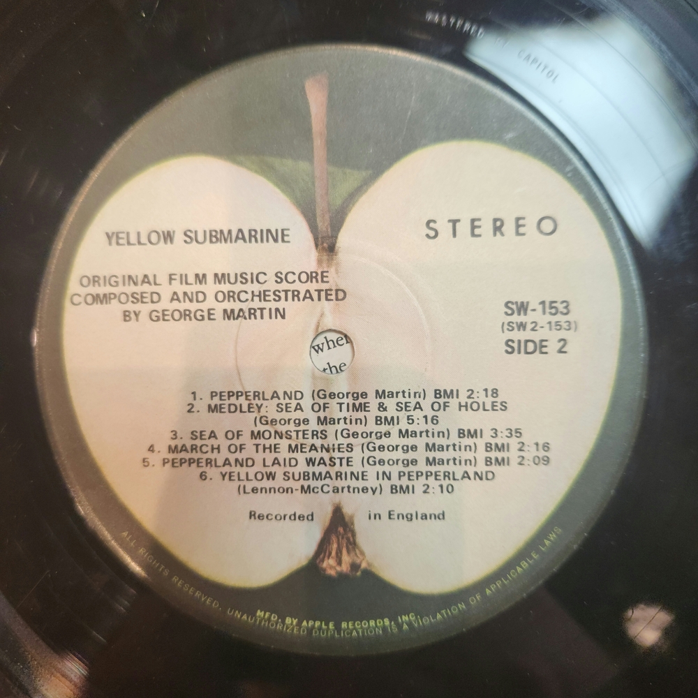 The Beatles Yellow Submarine Vinyl Record - Picture 8 of 10